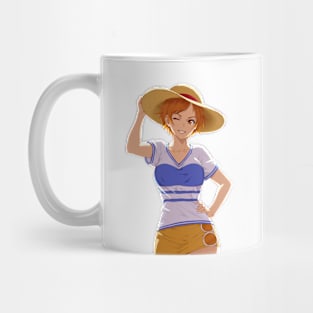 Nami fanart (One Piece) Mug